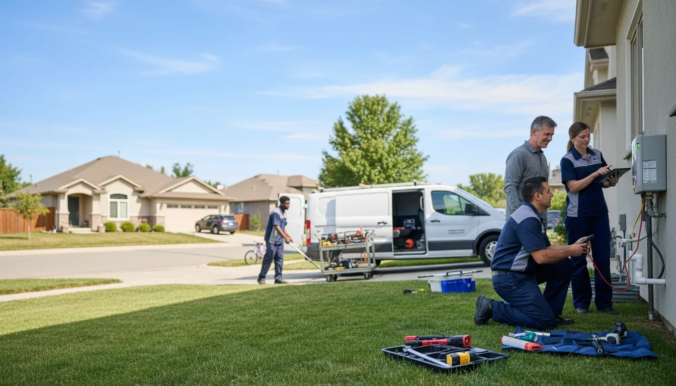Tankless water heater service in New Market, VA
